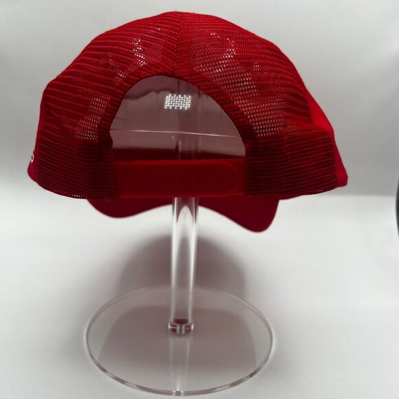 Trump MAGA Hat Make America Great Again Red Mesh Trucker Hat Snapback Cap - Picture 4 of 8